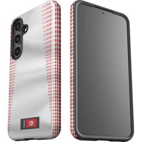Tunisia Soccer Flag Galaxy S25 Plus Impact Case